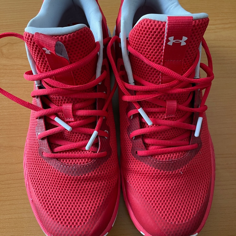 UNDER ARMOUR HOVR BREAKTHRU WOMEN'S BASKETBALL SHOES SZ 13 3024398 600 RED